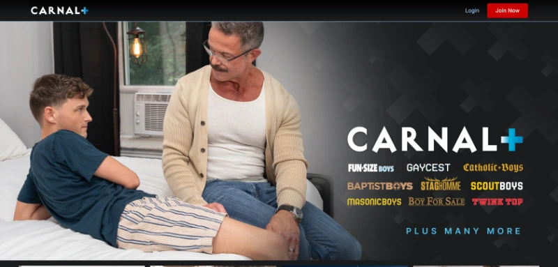 Screenshot Homepage Carnal+