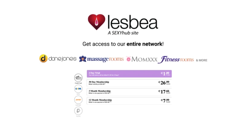Screenshot Signup Lesbea
