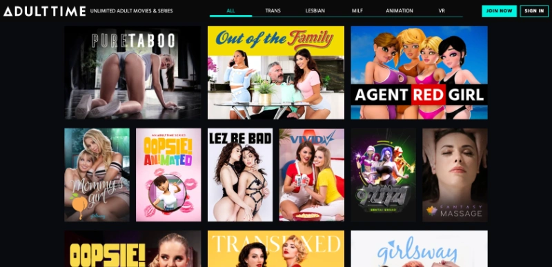 AdultTime screenshot