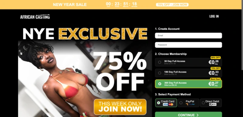 Africancasting screenshot