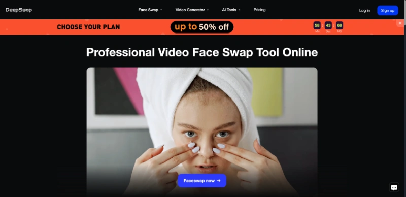 DeepSwap screenshot image