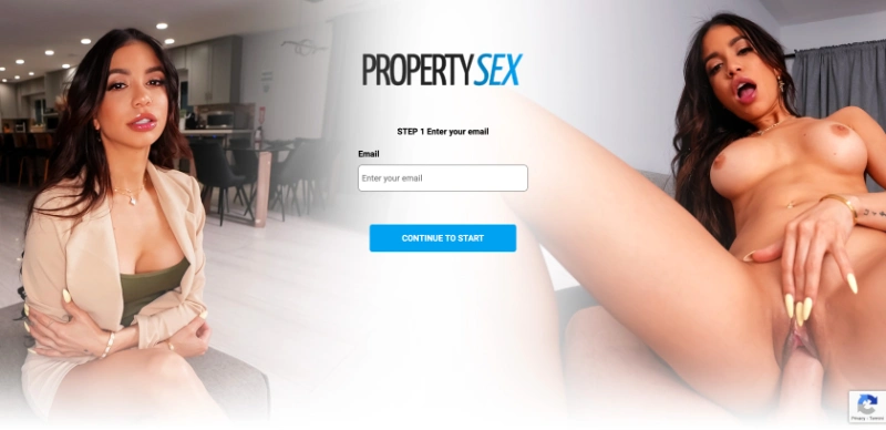 Screenshot Signup PropertySex