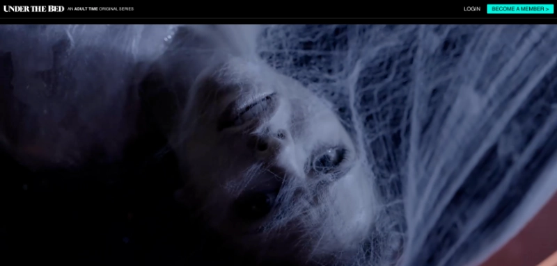 Screenshot Homepage UnderTheBed